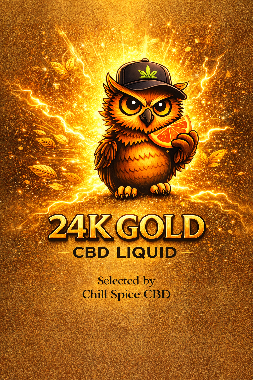 24K GOLD CBD Liquid